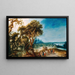 Paesaggio con un attacco di diligente - Jacob van Geel — quadro incorniciato alla parete