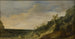 Paesaggio montano con vista su un fiume e sul mare - Jacob van Geel — vista dell’opera
