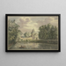Porte d'Utrecht con una parte della passeggiata - Jacob van Liender — quadro incorniciato alla parete