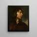 Busto di un giovane uomo - Jacob van Oost le Jeune — quadro incorniciato alla parete