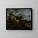 Ponte con una valvola - Jacob van Ruisdael — quadro incorniciato alla parete