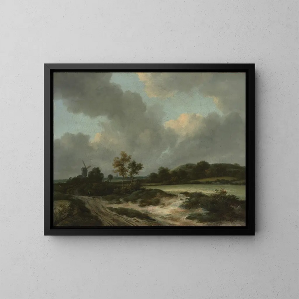Champi di grano - Jacob van Ruisdael — quadro incorniciato alla parete