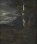 Paesaggio con una scena di caccia - Jacob van Ruisdael — vista dell’opera