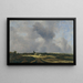 Vista di Naarden - Jacob van Ruisdael — quadro incorniciato alla parete