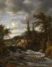 Cascata in Norvegia - Jacob van Ruisdael — vista dell’opera