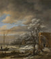 Paesaggio invernale - Jacob van Ruisdael — vista dell’opera