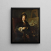 Il pittore di battaglie Ignace Jacques Parrocel - Jacob van Schuppen — quadro incorniciato alla parete