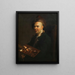 Autoritratto di Jakob van Schuppen - Jacob van Schuppen — quadro incorniciato alla parete