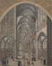 Interno della cattedrale di Strasburgo - Jacob van der Heyden — vista dell’opera