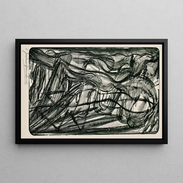 Composition I - Jacoba van Heemskerck — quadro incorniciato alla parete