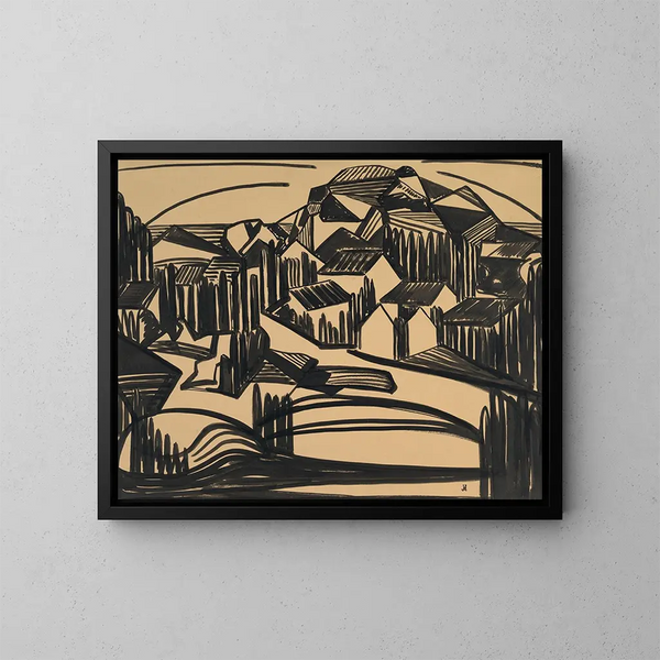 Disegno 16 - Jacoba van Heemskerck — quadro incorniciato alla parete
