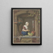 Fille de cuisine - Jacobus Johannes Lauwers — quadro incorniciato alla parete