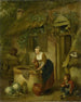 Donna che attinge acqua da un pozzo - Jacobus Johannes Lauwers — vista dell’opera