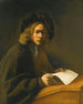 Un jeune homme à un bureau - Jacobus Levecq — vista dell’opera