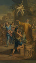 Scène en plein air avec un saint en extase entouré de dévots - Jacopo Alessandro Calvi | Reproduction — vista dell’opera
