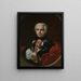 Ritratto di Farinelli Carlo Broschi detto 1705-1782 soprano - Jacopo Amigoni — quadro incorniciato alla parete