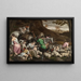 Il Viaggio di Jacob - Jacopo Bassano — quadro incorniciato alla parete