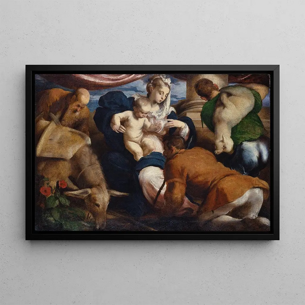 Jacopo Bassano - The Adoration of the Shepherds.webp