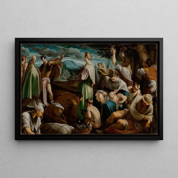 Jacopo Bassano - The Miracle of the Quails.webp