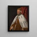 Doge Pietro Loredano - Jacopo Tintoretto — quadro incorniciato alla parete