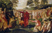Mosè che percuote la roccia - Jacopo Tintoretto — vista dell’opera