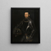 Ritratto di un giovane uomo barbuto - Jacopo Tintoretto — quadro incorniciato alla parete