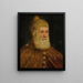 Ritratto del Doge Girolamo Priuli - Jacopo Tintoretto — quadro incorniciato alla parete