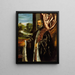 Ritratto di Marino Grimani - Jacopo Tintoretto — quadro incorniciato alla parete