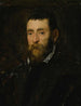 Ritratto di un uomo barbuto, forse il principe Antonio di Santacroce di Roma - Jacopo Tintoretto — vista dell’opera