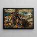 La Conversion de Saint Paul - Jacopo Tintoretto — quadro incorniciato alla parete