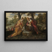 La Découverte de Moïse - Jacopo Tintoretto — quadro incorniciato alla parete