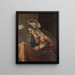 Annunciazione alla Vergine - Jacopo Tintoretto — quadro incorniciato alla parete