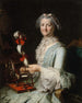 Ritratto presumibile di Françoise-Marie Pouget seconda moglie di Chardin - Jacques-André-Joseph Aved — vista dell’opera