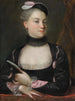 Ritratto di un'attrice francese - Jacques-Charles Allais — vista dell’opera