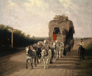 JacquesLaurent Agasse - The Ludlow CarrierCoach.webp