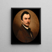 Autoritratto - Jacques-Raymond Brascassat — quadro incorniciato alla parete