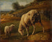 Pecore e pecore al pascolo - Jacques-Raymond Brascassat — vista dell’opera