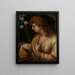 Angelo dell'Annunciazione - Jacques Bellange — quadro incorniciato alla parete