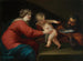 Santa Famiglia - Jacques Blanchard — vista dell’opera