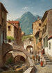 Scène de village italiano - Jacques François Carabain — vista dell’opera