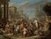 Jéroboam sacrifiant aux idoles - Jacques Ignatius de Roore — vista dell’opera