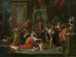 Jacques Ignatius de Roore - The City of Antwerp Honours the Austrian Dynasty.webp