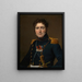 Comte Henri Amédée Mercure De Turenne D'Aynac - Jacques Louis David — quadro incorniciato alla parete
