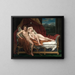 Cupidon e Psiche - Jacques Louis David — quadro incorniciato alla parete