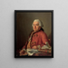 Ritratto di Jacques-François Desmaisons - Jacques Louis David — quadro incorniciato alla parete