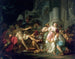 La Mort de Sénèque - Jacques Louis David — vista dell’opera