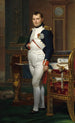 L'Imperatore Napoleone nel suo studio alle Tuileries - Jacques Louis David — vista dell’opera