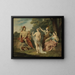 Il Giudizio di Paride - Jacques Louis David — quadro incorniciato alla parete