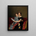Le sorelle Zénaïde e Charlotte Bonaparte - Jacques Louis David — quadro incorniciato alla parete