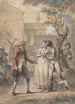 Le baiser rendu - Jacques Louis François Touzé — vista dell’opera